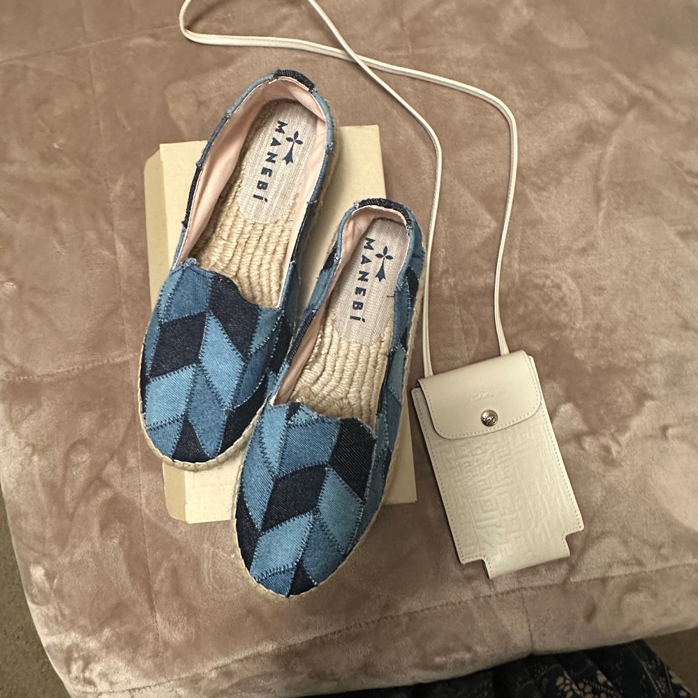 Manebi shoes size 9. New
